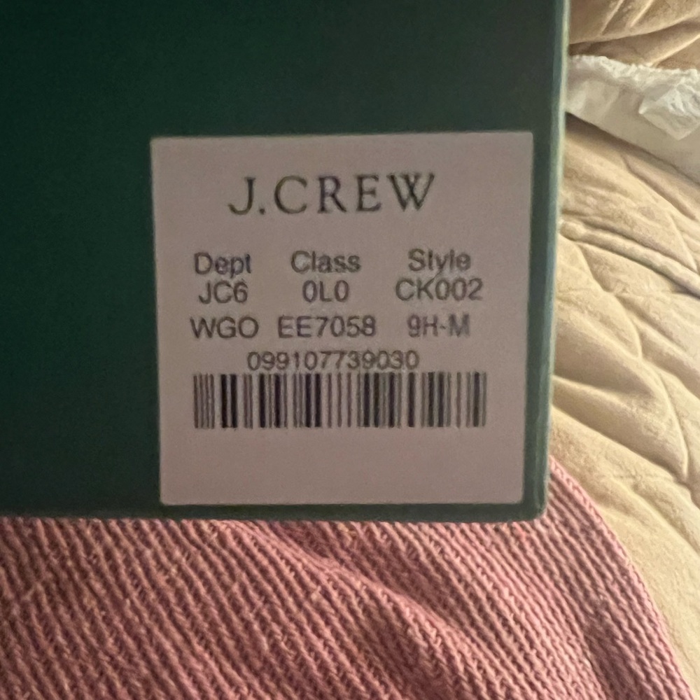 J Crew Gold Leather Sandals 91/2 - Picture 2 of 6